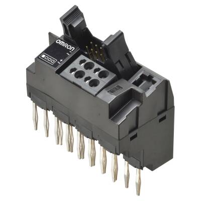 Omron P2RVC8O51,G2RV-SR/G3RV-SR için arayüz ünitesi Push-in, PLC Çıkışı, 8 kanal, PNP, 30V AC/DC, Toplam 2ACA, Push-in - 1