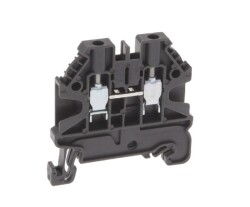 Omron XW5TS25111, Terminal Bloğu, Vida, 2 Kutuplu, 1kV, 24A, 2,5mm², Koyu Gri - Omron