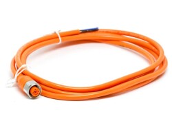 Omron Y92ELM12PVC3A2ML, Sensör Bağlantı Parçaları ve Aksesuarları M12 4W SUS Bağlantı 2M Düz - Omron