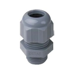 ORTAÇ OMRG01, M12 GRİ STANDART ETANJ TİP KABLO RAKORLARI