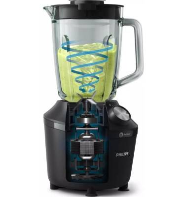 PHILIPS HR2291/41 PROBLEND CRUSH SMOOTHIE BLENDER - SİYAH - 7
