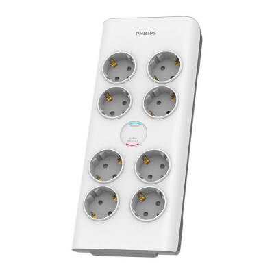 Philips SPN7080WA/62 900 Joule 8'li 2 m Akım Korumalı Priz - 1