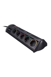 S-Link Swapp Sp10af_usb 3.1a 1.8m 1.5mm2 10lu Akım Kor. Gri +2U - 2