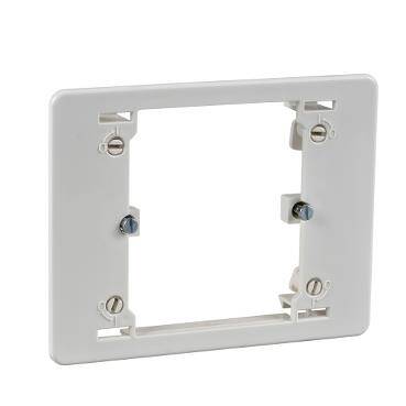 Schneider Electric ETK10194, Ultra Kanal Üstü Anahtar-Priz Montaj Kapağı Düz - 1