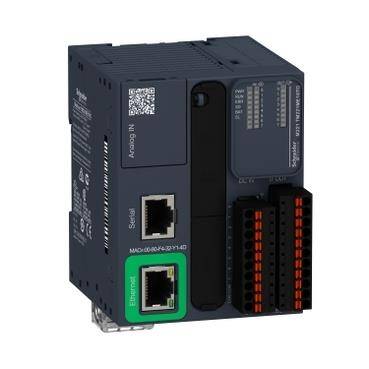 Schneider Electric TM221ME16TG, Mantık kontrolörü, Modicon M221, 16 IO transistör PNP Ethernet yayı - 1