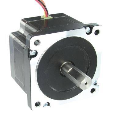 Schneider Electric BRS2853A600, 2 fazlı kademeli motor - 9,2 Nm - şaft Ø14 mm - L=120mm - frensiz - 6,3A - 1