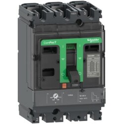 Schneider Electric C10F3TM100, ComPacT Şalter NSX100F 36kA AC 3P3D 100A TMD
