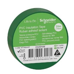 Schneider Thorsman İzole Bant -TEKLİ-19mmx20mt Yeşil 2420106