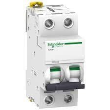 Schneider Electric A9F74225, 25 Amper, 2 Fazlı, C Tipi, Otomatik Sigorta, 6 kA, C25x2