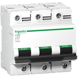 Schneider A9N18469, 100 Amper, 3 Fazlı, C Tipi, Otomatik Sigorta, 15 kA, C100x3