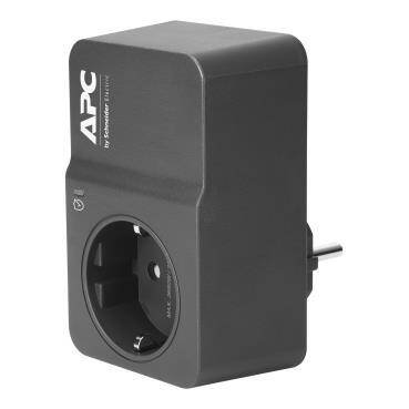 Schneider Electric APC PM1WB-GR 230 V Siyah Tekli Akım Korumalı Priz - 1