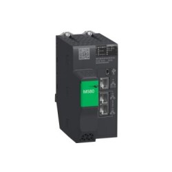 Schneider Electric BMEP585040, Bağımsız işlemci, Modicon M580, 24MB, 61 Ethernet cihazı, 31 Uzak G/Ç rafı (X80 ve Quantum)