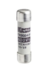 Schneider Elcetric DF2BN1600, NFC kartuş sigortalar, Tesys GS, silindirik 8,5 mm x 31,5 mm, sigorta tipi gG, 400 VAC, 16 A, vurucusuz