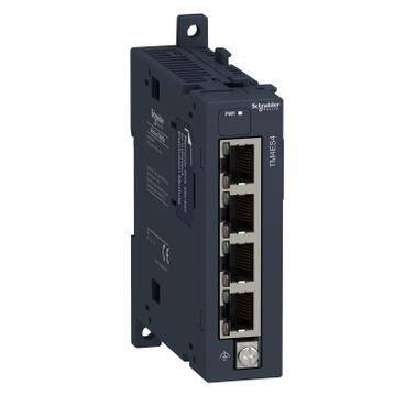 Schneider Electric TM4ES4, modül ağı TM4 4 Ethernet anahtarı - 1