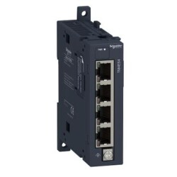 Schneider Electric TM4ES4, modül ağı TM4 4 Ethernet anahtarı
