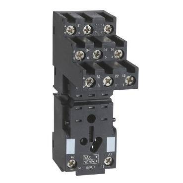 Schneider Elcetric RXZE2S111M, Soket, Harmony Elektromekanik Röleler, Rxm3 Röleleri için Vida Bağlantıları, Ayrı Kontak - 1
