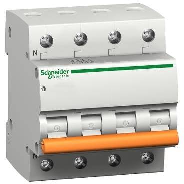 Schneider Electric 12589, 3KA 3P+N 32A C SERİSİ - 1