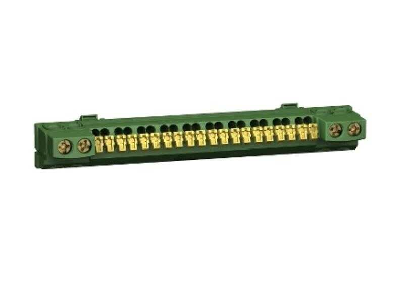  Schneider Electric 13410, Toprak Terminal Bloğu 24 Delikli