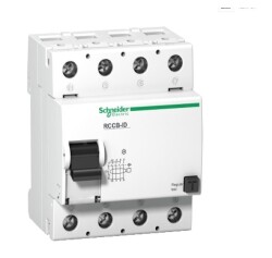 Schneider Electric 16905, rezidüel akım devre kesici ID Fi - 4 kutup - 125 A - 30mA - sınıf AC - Schneider
