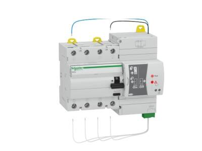 Schneider Electric 18264, Kaçak akım devre kesici (RCCB), Acti9 REDs, 4P, 25A, A tipi, 30mA - 1