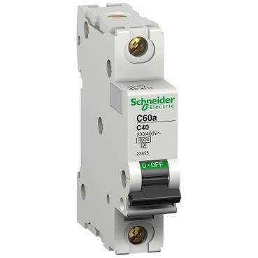 Schneider Electric 23841, IC60A 4P 32A C 3KA C60A. Sigorta - 1