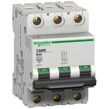 Schneider Electric 24084, C60N3PB1A 6KA B SE 1A 3KUT OTO SİG. - 1