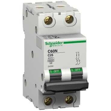  Schneider Electric 24337, C60n2pc16a 6ka C Se 16a 2kut Oto Sig