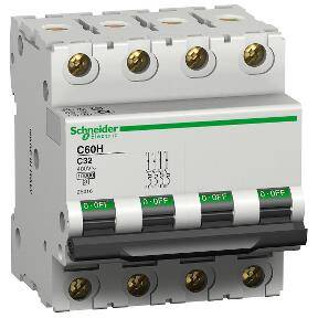 Schneider Electric 25012,C60H 4P 10A C - 1