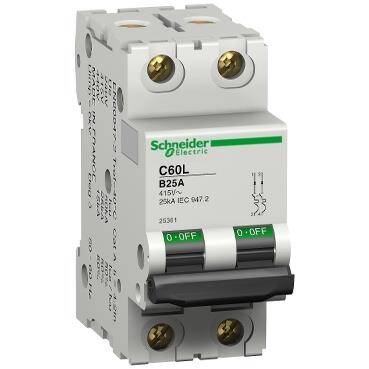 Schneider Electric 25235, C60A2PB16A 3 KA B SER 16A 2KUT OTO Sİ - 1