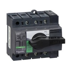 Schneider Electric 28904, Compact INS80, 3P, Yük Ayırıcı, 80 Amper