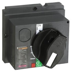 Schneider Electric 29337, ön döner kol NS 100..250 - siyah kol