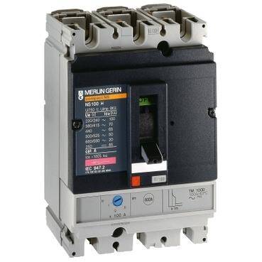 Schneider Electric 29633, devre kesici Compact NS100N - TMD - 40 A - 3 kutuplu 3d - 1