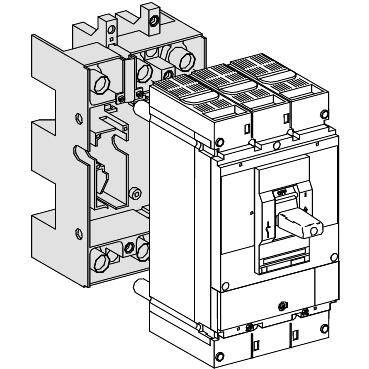 Schneider Electric 32562, 2 SHORT TERMINAL SHIELDS 3P - 1