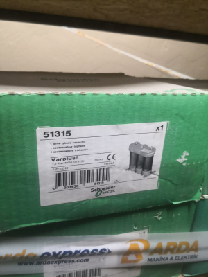 Schneider Electric 51315, Kondansatör - Varplus2 - 400/415V - hafif kirlenmiş şebeke - 7,5kvar - 1