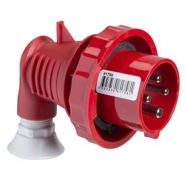 Schneider Electric 81758, 4*16A CEE NORM EĞİK FİŞ ETKS - 1