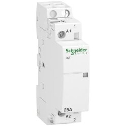 Schneider Electric A9C20731, 25 Amper, 1NA, Sessiz Kontaktör, 230-240 Volt AC, 1 Kutuplu - Schneider