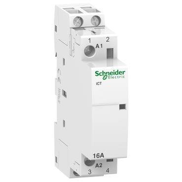 Schneider Electric A9C22712, 16 Amper, 2NA, Sessiz Kontaktör, 230-240 Volt AC, 2 Kutuplu - 1