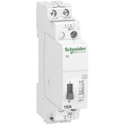 Schneider Electric A9C30812, 16 Amper, Darbe Akım Rölesi, 2NA, 230 Volt AC/110 Volt DC