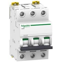 Schneider Electric A9F73320, 20 Amper, 3 Fazlı, B Tipi, Otomatik Sigorta, 6 kA, B20x3A
