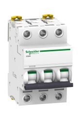 Schneider Electric A9F75332, iC60N - minyatür devre kesici - 3P - 32A - D eğrisi