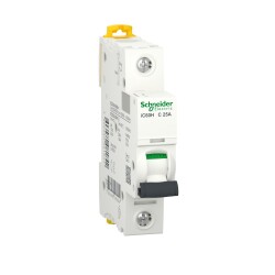 Schneider Electric A9F84125, 25 Amper, 1 Fazlı, C Tipi, Otomatik Sigorta, 10 kA, C25x1