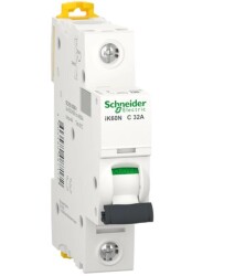 Schneider Electric A9K24132, 32 Amper, 1 Fazlı, C Tipi, Otomatik Sigorta, 6kA , 1x32A - Schneider