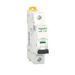 Schneider Electric A9K24140, 40 Amper, 1 Fazlı, C Tipi, Otomatik Sigorta,6kA ,1x40A - Schneider