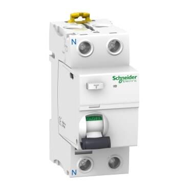 Schneider Electric A9R21240, Kaçak Akım Koruma Rölesi, Acti9, A Tipi, 30 mA, 2-Kutup, 40A - 1