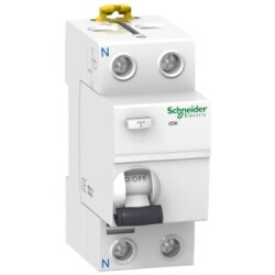 Schneider Electric A9R75440, 40 Amper, 300mA, Trifaze, Kaçak Akım Koruma Rölesi, 4 Kutuplu (3 Faz+Nötr) - Schneider