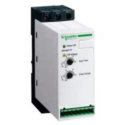 Schneider Electric ATS01N125FT, asenkron motor için yumuşak yolverici - ATS01 - 25 A - 110..480V - 2,2..11 KW - Schneider