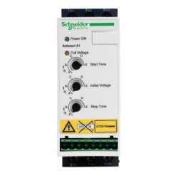 Schneider Electric ATS01N206QN, asenkron motor için yumuşak yolverici - ATS01 - 6 A - 380..415V - 1,5..3 KW