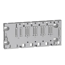 Schneider Electric BMEXBP0400, kabinet X80 - 4 yuva - Eternet arka paneli - Schneider