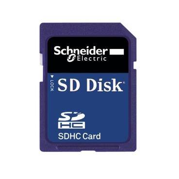 Schneider Electric BMXRMS004GPF, Modicon M580, SD flash bellek kartı, 4 Go, işlemci için - 1