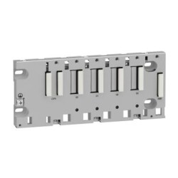 Schneider Electric BMXXBP0400, raf M340 - 4 slot - panel, plaka veya DIN rayı montajı